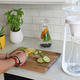Illustration for article titled A Stylish Water Filter You Don't Have To Hide In the Fridge